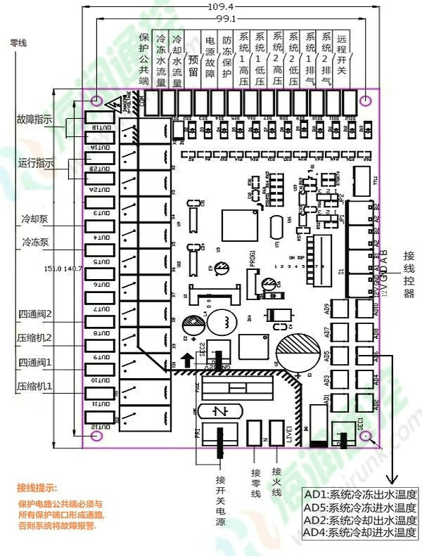 水源热泵空调控制器,地源热泵空调控制器